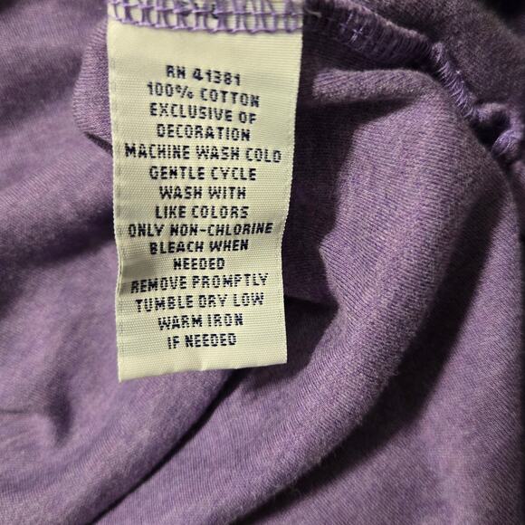 Polo Ralph Lauren Kids Purple Short Sleeve Polo Shirt Size Large Unisex - Picture 5 of 6